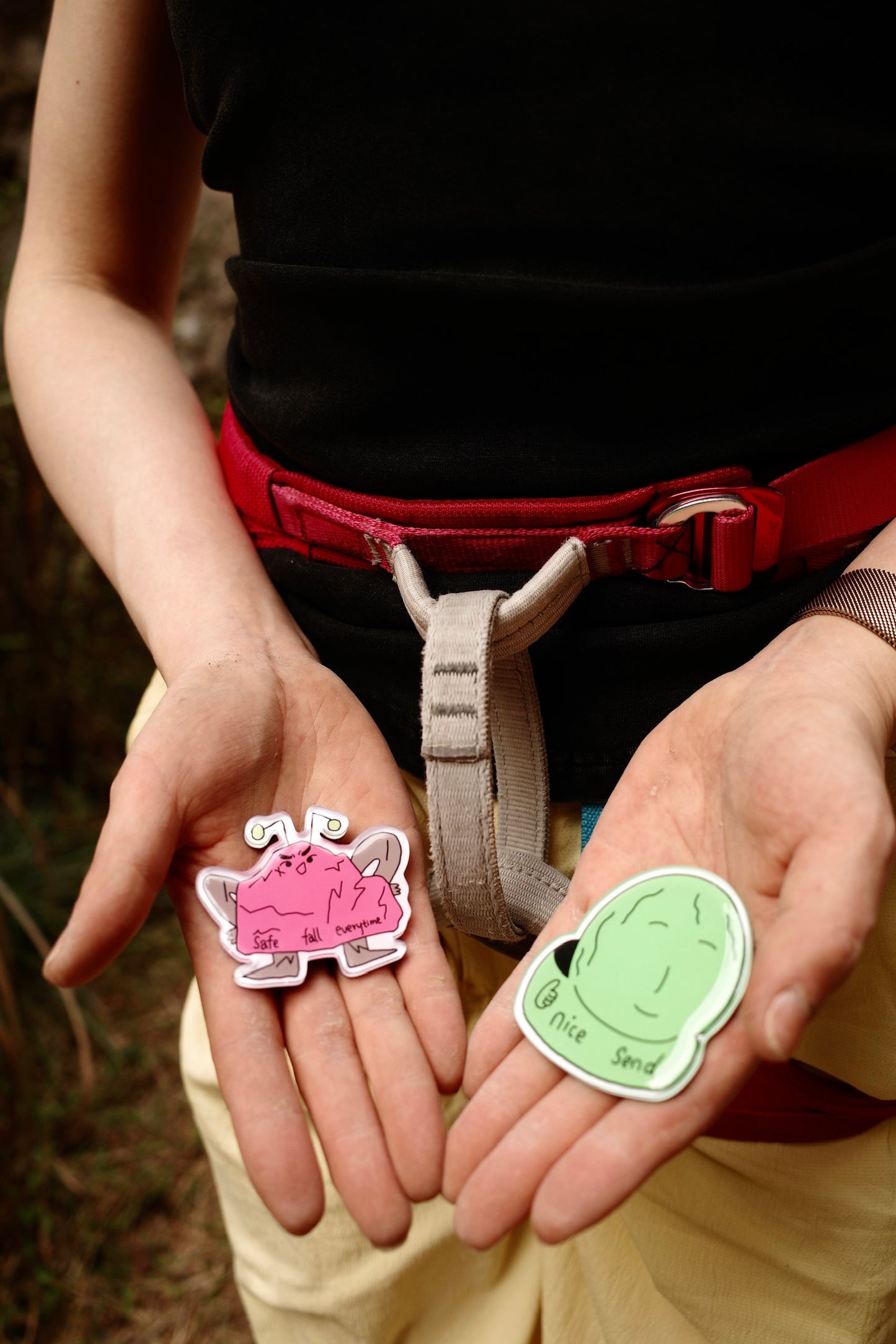 Climb Spirits Fridge Magnet