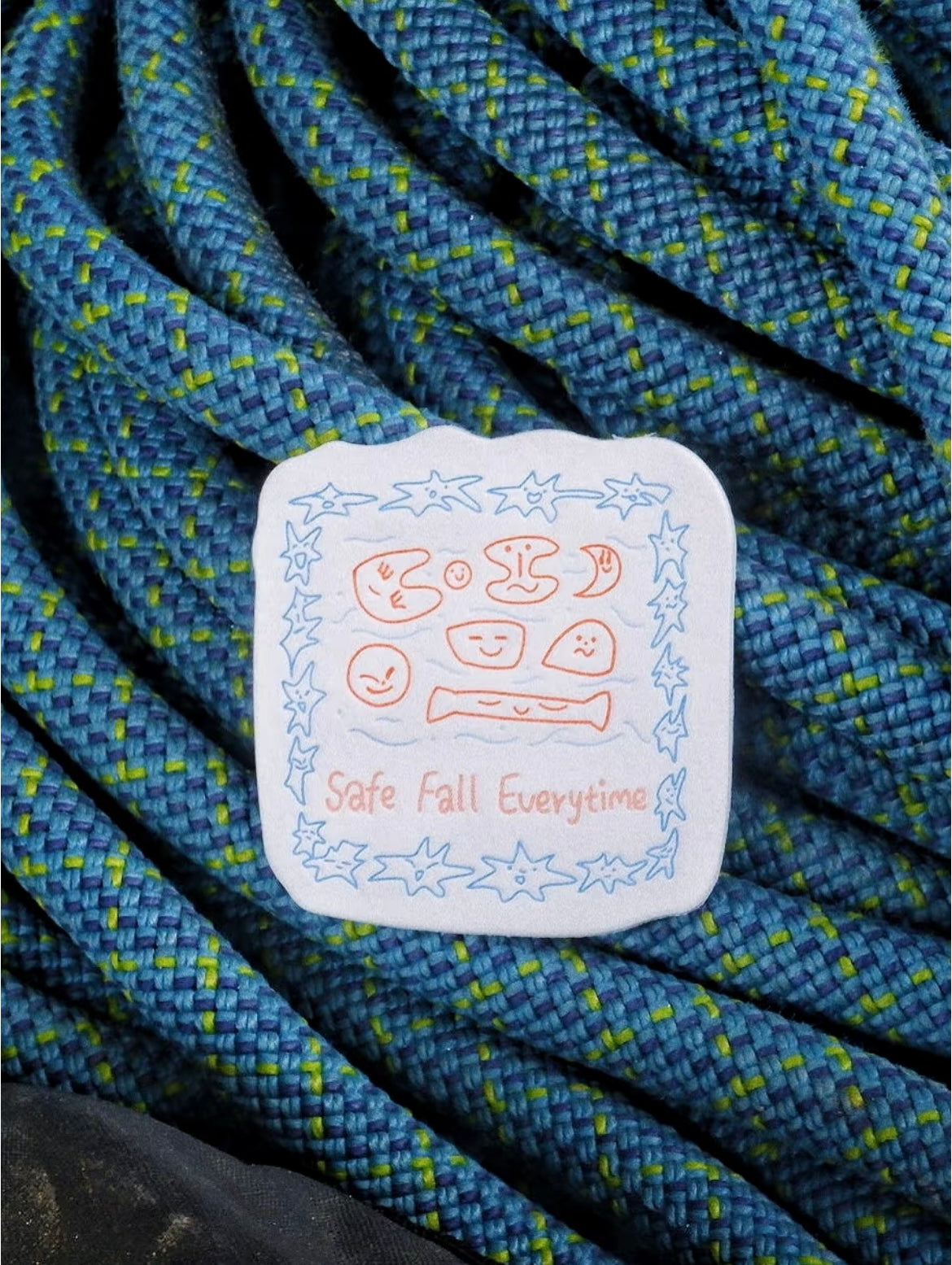 Safe Fall Badge Pin